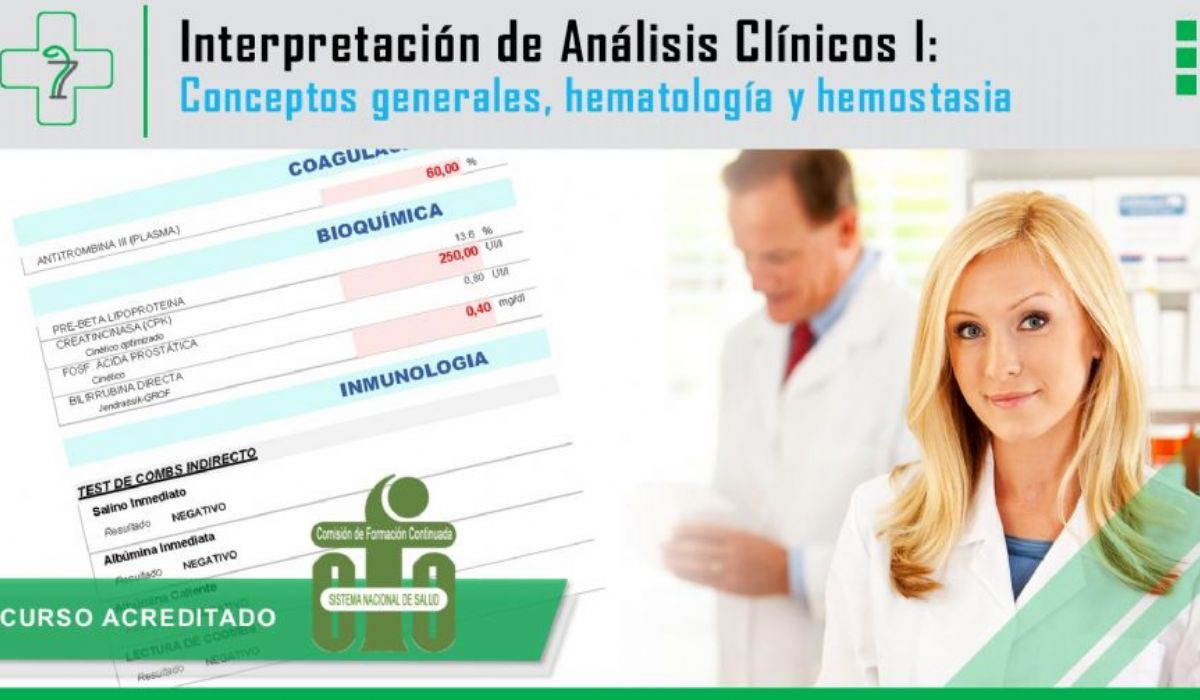 Interpretacin de Anlisis Clnicos en Atencin Farmacutica: Conceptos generales, Hematologa y Hemostasia